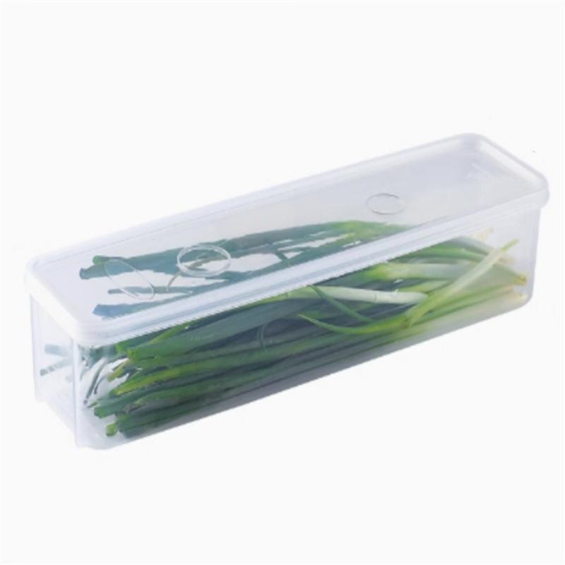 1/2/3pcs Refrigerator Fresh-keeping Storage Box Fresh-keeping Artifact Food Preservation Boxes Transparent Sealed Storage Box