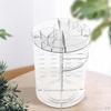 Degree Rotating Makeup Organizer for Vanity, Adjustable Cosmetic Storage Cases and Make Up Holder