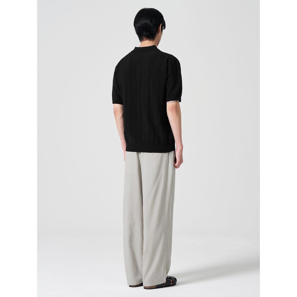 8Seconds Lecture Double-Pleat Wide Slacks Ivory (424721Ly50)