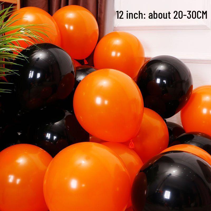 Halloween Balloon Decorations Set for Mall, Pub, KTV, Classroom, and Party Horror Atmosphere
