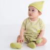 Pompkins BABY 100% Organic Cotton [Frog Series] Stick Rattle Y-1358 Made In Japan
