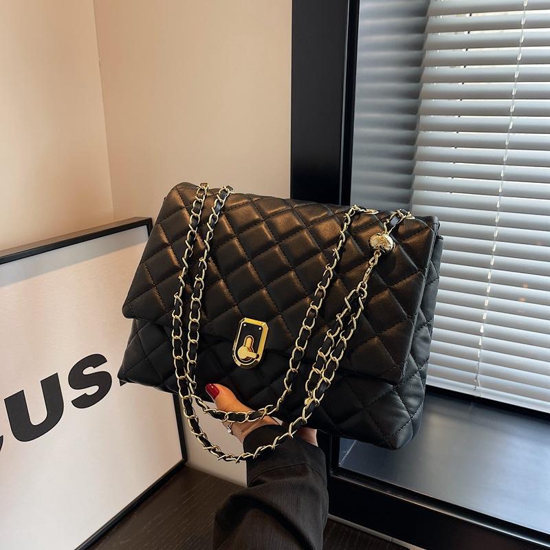 Large Capacity Bag Women's New Casual Versatile Chain Messenger Bag Fashionable Shoulder Bag