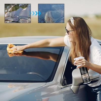 Oil Film Remover Glass Stripper Water Spot Remover Eliminates Coatings Anti Fog Film Coating Agent For Shower Doors