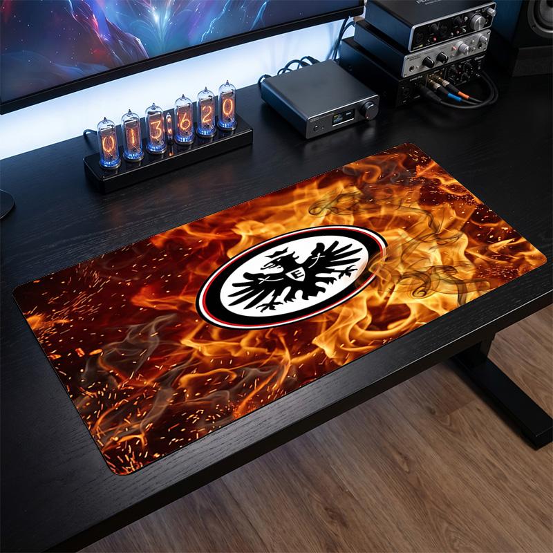 Tappetino Mouse Grande Stampa Calcio Eintracht Frankfurt, Tappetino Esteso Antiscivolo per Scrivania da Gaming per Ufficio Casa