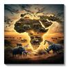 Diamond Painting Sunset Elephant Handmade 5D Diy Full Kits Diamond Mosaic Reflection Art Kit Handmade Home Decor New Arrivals