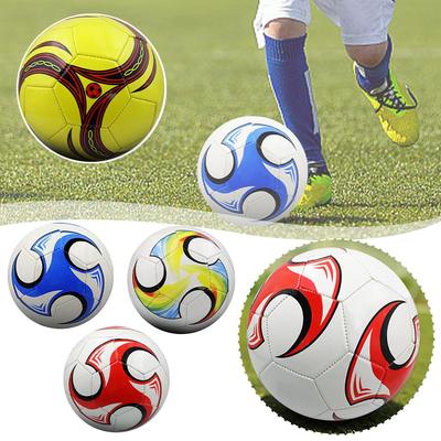 Fußball Ball Team Spiel Fußball Indoor Outdoor Gras Bunte Fußbälle Größe Leder TeamTraining PU League 5 Ziel Nahtlose P8Y1