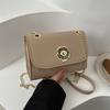 Premium Textured Bag Women's New Fashion Chain Small Square Bag Daily Commuting Versatile Shoulder Bag Messenger Bag