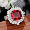 2026 New Sea Blue Cubic Zirconia Ring - Personalized Wedding Party Gorgeous Accessories of Special Interest To Women