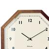 Interform Wall Clock, Pendulum Clock, CL-3351BN, Görlitz Gold/Brown Wood, Dimensions: 28cm W X 28cm H X 7cm D