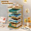 Desktop Book Organizer and Storage Rack