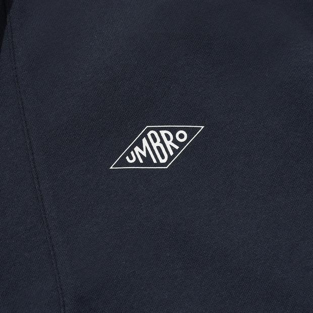 UMBRO Wayfinder Grafisch Half-Zip Sweatshirt met Kraag Marine (Uq121Cfs12)