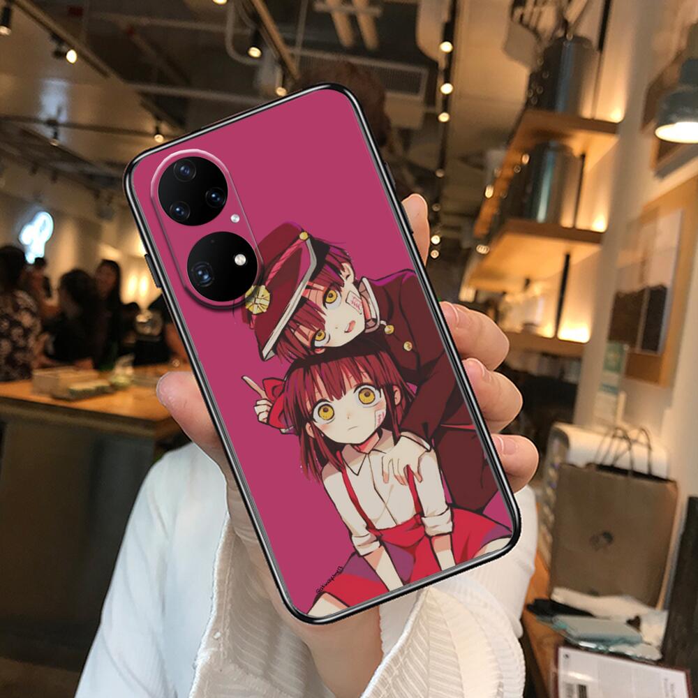 Toilet-bound Hanako-Kun Anime Phone Case For Huawei P50 P40 P30 P20 10 9 8 Lite E Pro Plus Black Etui Coque Painting Hoesjes Com