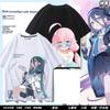 Anime Cosplay Blue Archive Azusa Fashion T-shirt Summer Shirt Fans Short Sleeves Man Girl Clothes Tees Gift Pure Cotton Tops