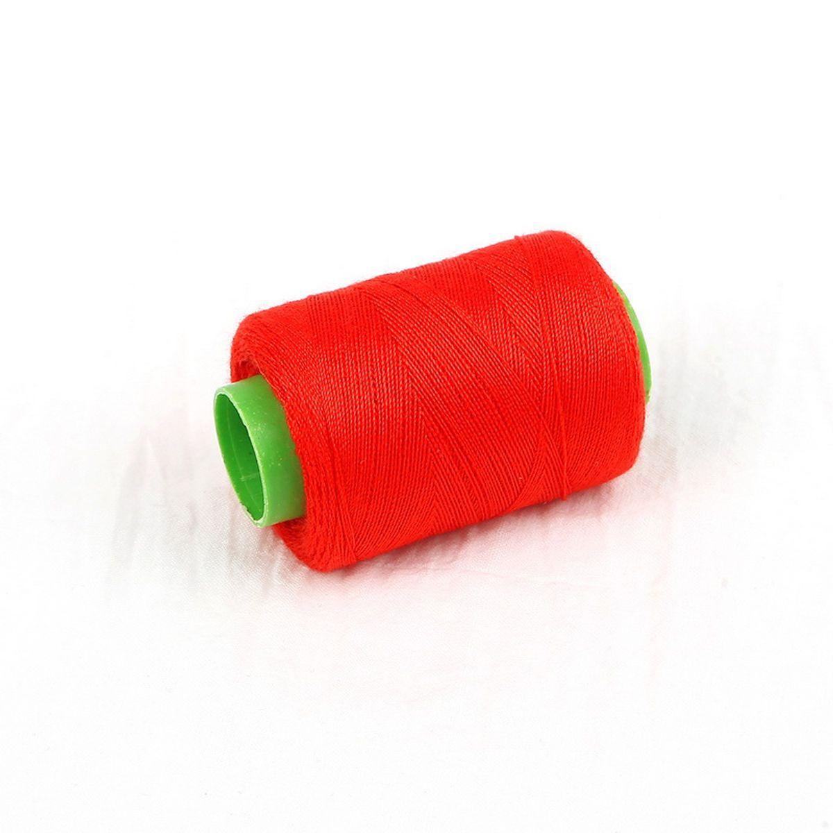 

High Tenacity Patch Embroidery Colorful Handicraft Sewing Thread Sewing Supplies Cotton Red
