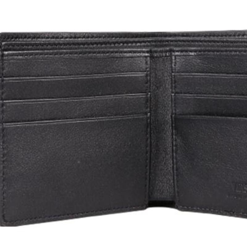Versace Short Medusa Decorated Leather Wallet Men Wallets Black DPU24631-A0319-01B00V