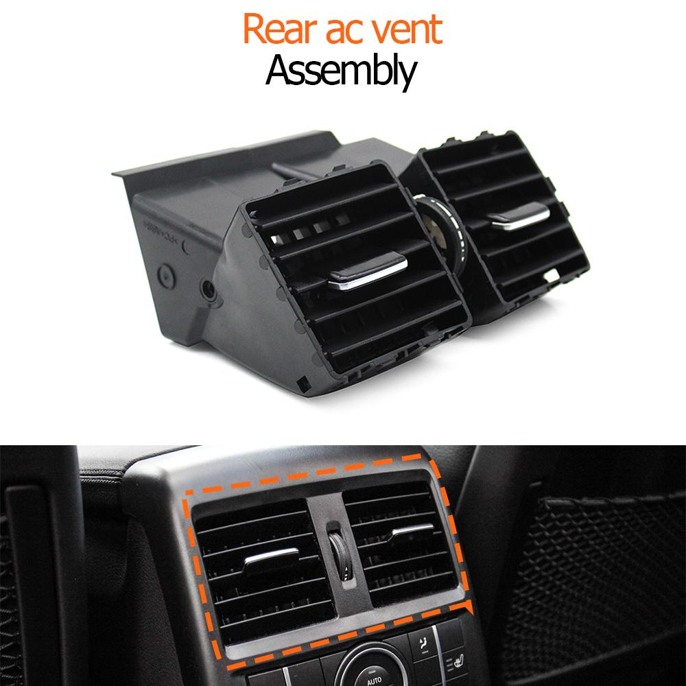 Car Rear Air Conditioner AC Vent Grille Outlet Repair Kit Assembly For Mercedes Benz M GL ML GLE GLS W166 W292 2011-2018