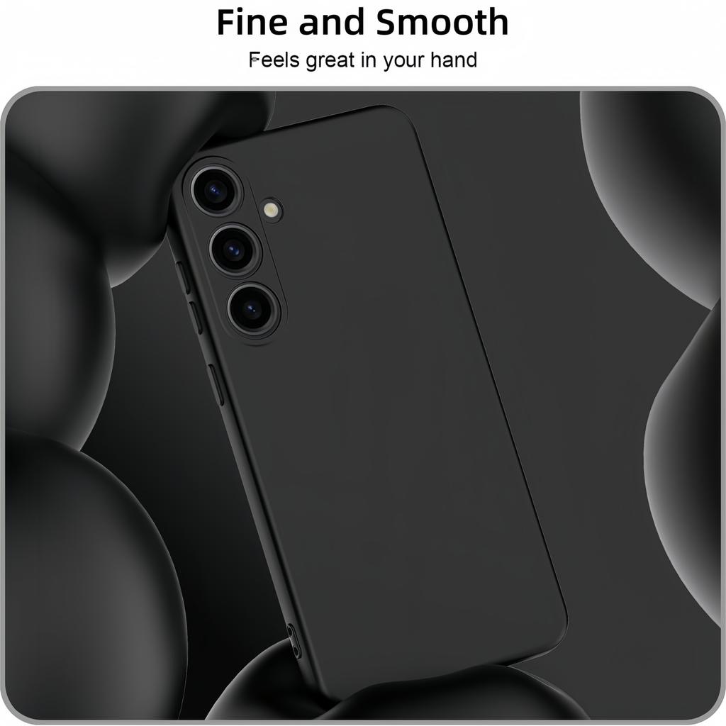 Noble Fashion Solid Colour Shockproof Protective Liquid Silicone Case For Samsung Galaxy A55 5G