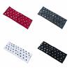 Wide Punk Headwrap Korean Style Elastic Hair Band Fashion Rivet Headbands  Headwear