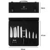 Portable Chef Knife Bag Oxford Durable Professional Kitchen Cleaver Japanese Storage Pocket Carrying Roll Bag Outdoor Organizer