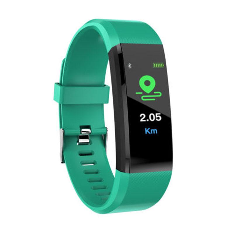 Bluetooth Smart Watch Heart Rate Blood Pressure Monitor Fitness Tracker Bracelet