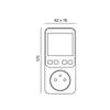 PMM3 White Energy Consumption Meter, 230 V, with LCD Display