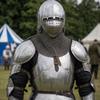 Completo Armatura da Battaglia Medievale Buhurt Fatto a Mano Acciaio Calibro 16