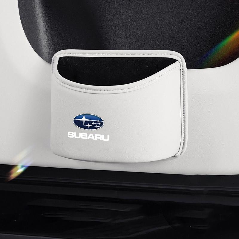 Car Seat Cup Holder Storage Box Trash Can For Subaru Forester Crosstrek Outback Impreza XV Tribeca Ascent Legacy Levorg Mpreza Z17