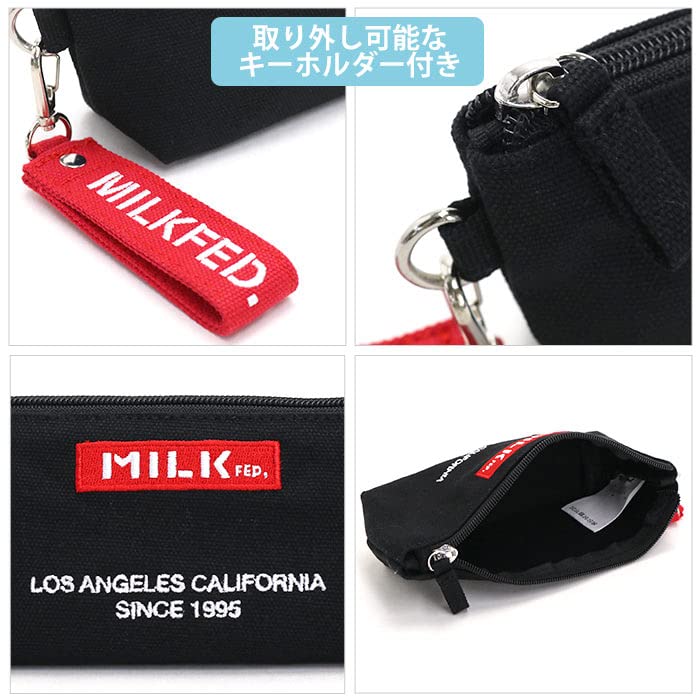 Milkfed Embroidered Bar Pencil Case 103211054026 A One Size