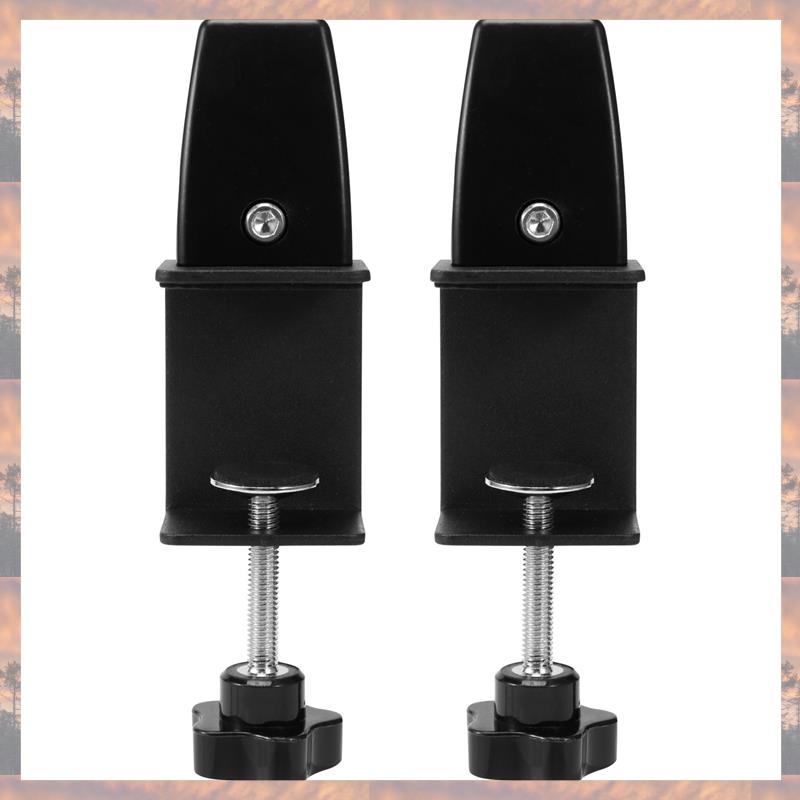 2025 Trend 2 Pcs Office Desk Divider Clamp Privacy Screen Clip Holder Bracket Screen Baffle Clamp Partition For Table Clamp