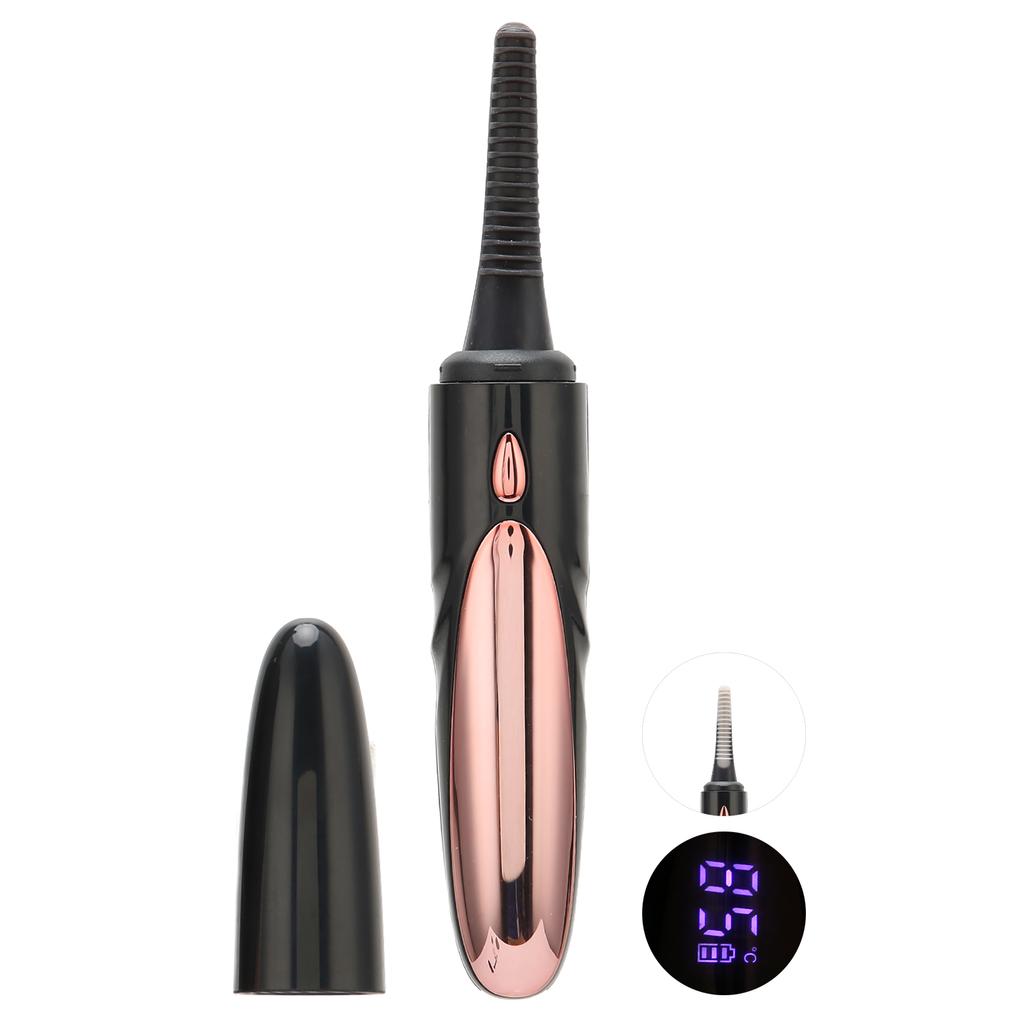 Elektrische beheizte Wimpernzange 4 Heizstufen Heizt schnell auf USB Wiederaufladbar Lang anhaltendes Wimpern-Curling
