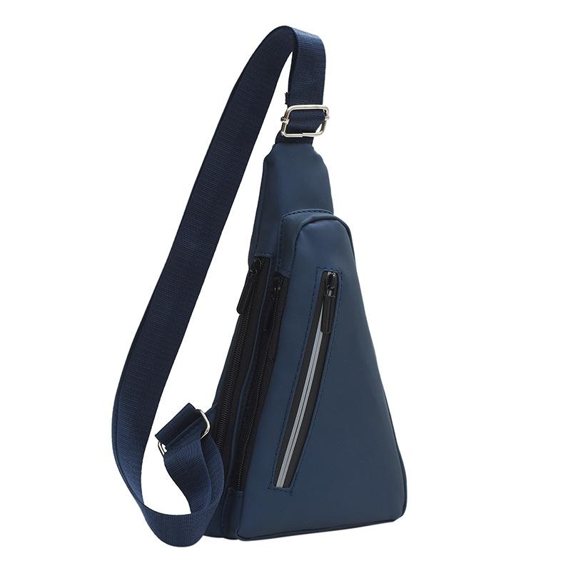 Trendige Marke Sport Brusttasche mit großer Kapazität, kleine Taschen für Herren und Damen 2025 neues leichtes Nylon-Dreieckstasche Umhängetasche