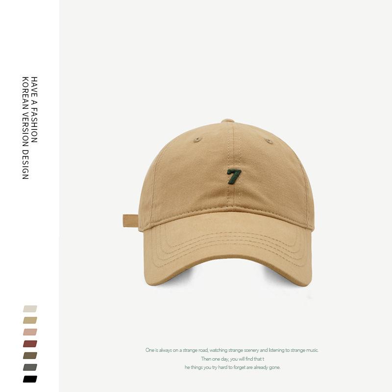 Spring and Autumn peaked cap big brim new hat women's face small big head circumference baseball cap enlarged and deepened