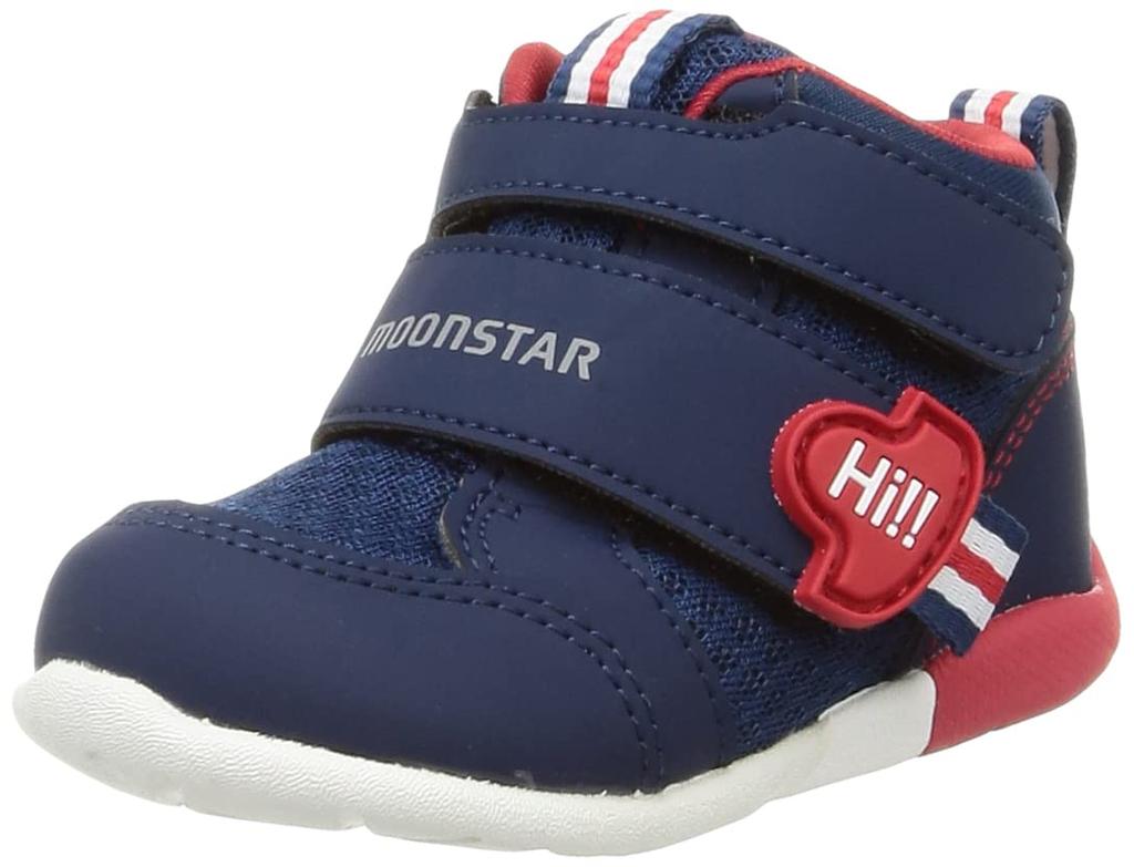 Baby Shoes Sneakers Wide 3E Magic Available for Boys and Girls Babies MS B140 Navy Cm [Moonstar] 12-15cm 0.5cm 15.0