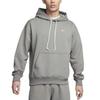 Nike Solo Swoosh Fleece Pullover Hoodie 'Grey' Men's DX0814-029
