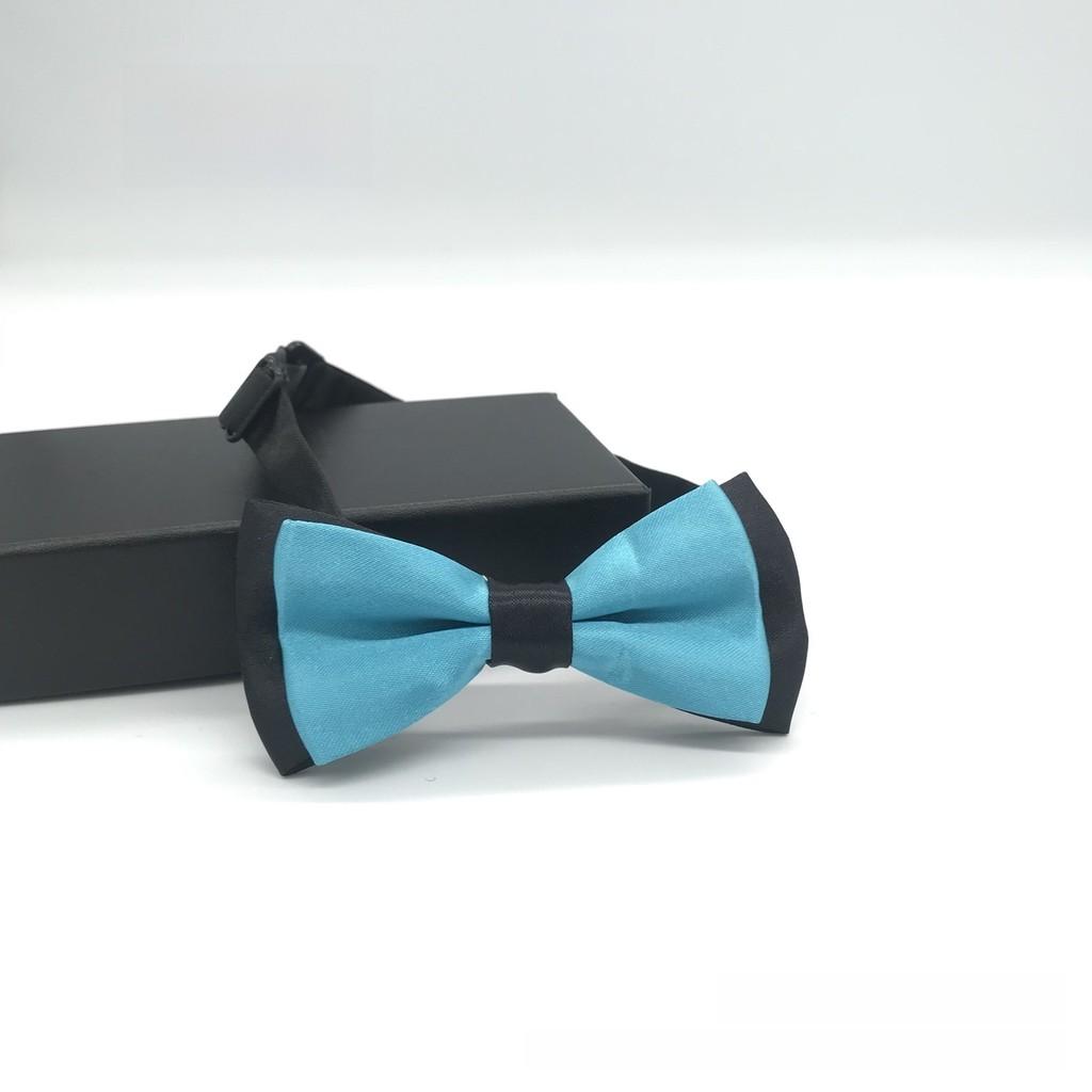 Kinder Doppellagige Zweifarbige Fliege im klassischen Stil für formelle Kinderveranstaltungen