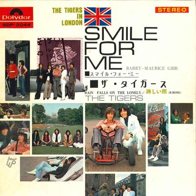 7inch Record TIGERS  FRIENDS  Smile For Me  Samishii Ame SDP2044 POLYDOR 1968 Japan Japanese PopRock Used