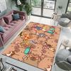 New product! Cute Capybara Carpet for Living Room Bedroom Sofa Home Decor Non-slip Floor Mat Modern Rugs Luxury Gifts