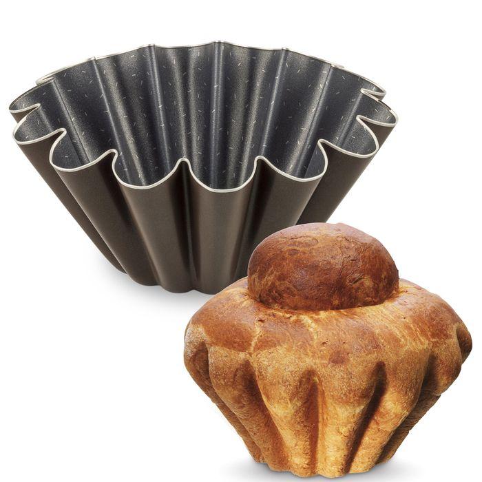 TEFAL PERFECTBAKE Moule à Brioche 23 cm, aluminium 100% recyclé J5546602
