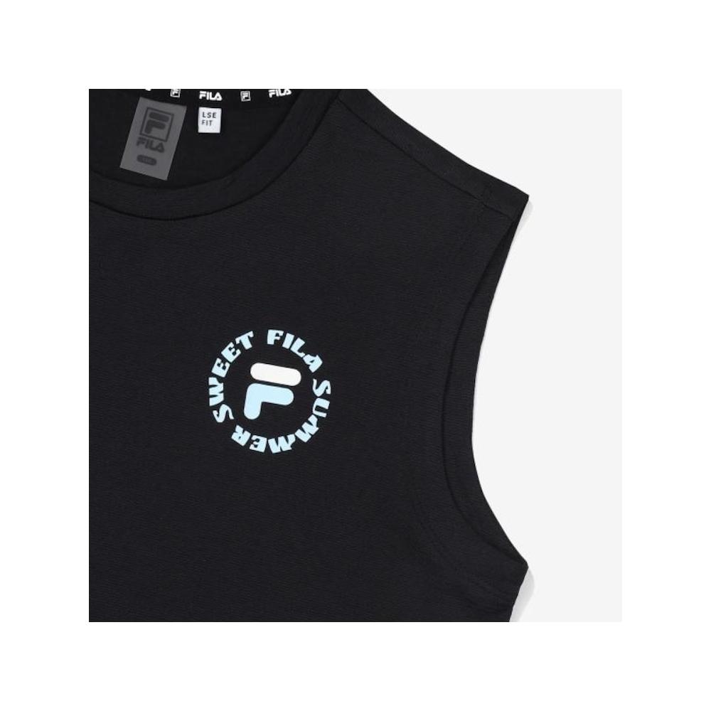 [fila Kids] Water Play Muscle Fit Short Sleeve Tee  Fk2rsf2w06m Blk  q0zFk2rsf2w06mBlk