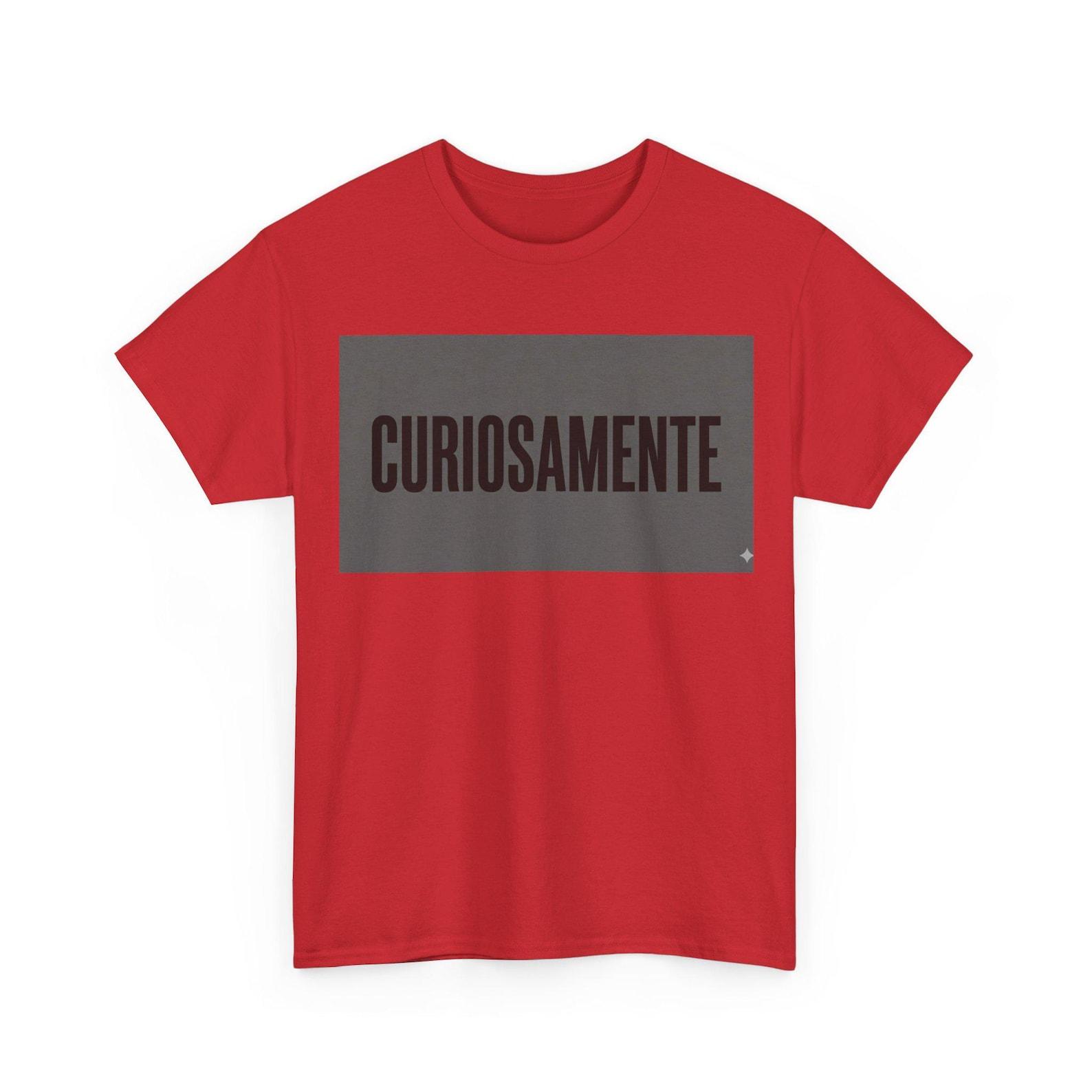 Curiously text tee | T-Shirts M