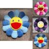 Bright And Colorful 40cm Takashi Murakami Rainbow Flower Pillow Plush For Kids