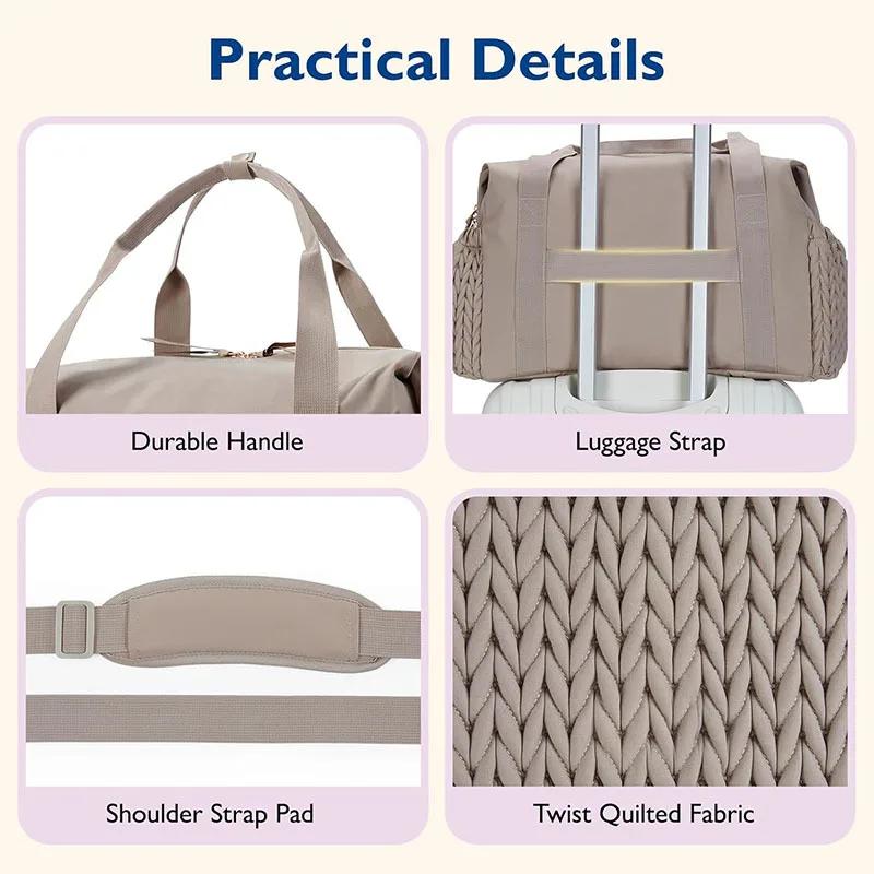 Mommy Diaper Bag Large Capacity Organizer For Baby Diapersr Stroller Hanging Bags Maternity Women Fashion Tote Lightweight