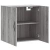 Wall Cabinet Gray Sonoma 60 x 31 x 60 cm Particleboard