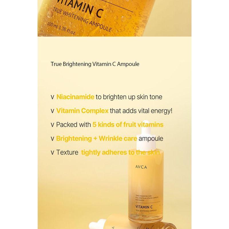AVCA - True Brightening Vitamin C Ampoule