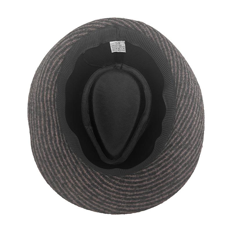 Autumn and winter British wind curling small jazz hat, new male and female couples jazz hat factory spot