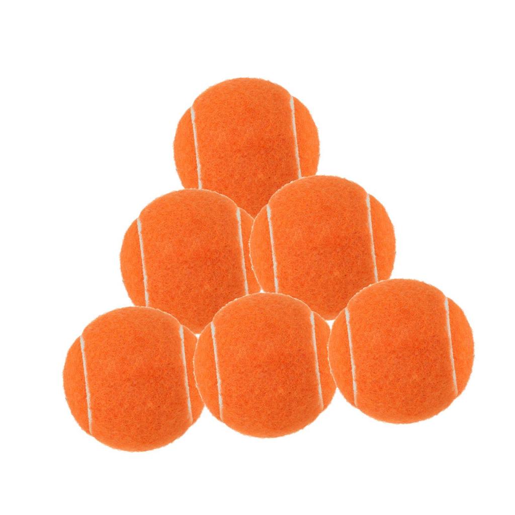 6Pcs Tennis Balls for Beginner Training for Racquet Sports Beginners Outdoor