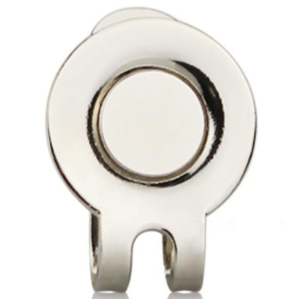 Token Hutclip Vergoldet Vierblättriges Kleeblatt Golfhutclip Golfkappenclip Golfballmarker