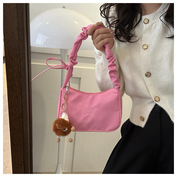 2023 New Simple Casual Handbag Street Fashion Oxford Cloth Shoulder Bag