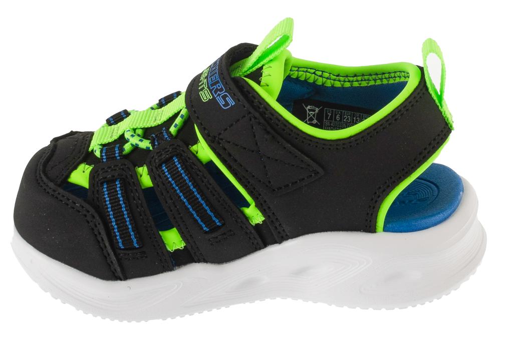 Skechers S-Lights: Sola Glow Sandal - Hyper-Coast, for Boy black Sandals