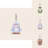 Otter Penguin Sheep Bear Plush Keychain With Soft Material For Gift And Key Organizer